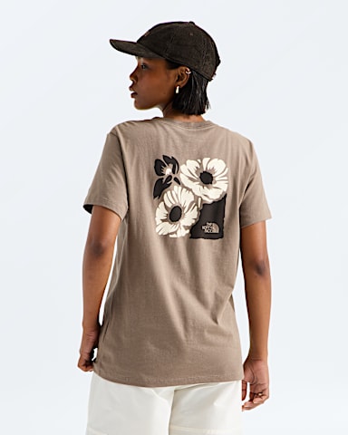 Womens Sibli Regular ShortSleeve Tee 1 TNF Garnet Main