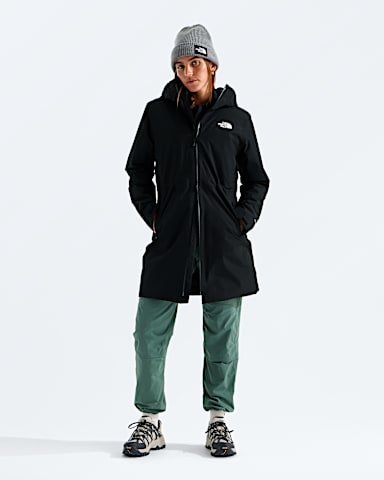 Parka isol Hikesteller pour femmes TNF Noir TNF HERO