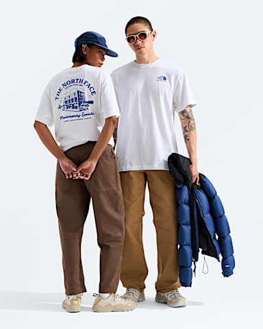 Unisex OG Store Relaxed ShortSleeve TeeGraphic TNF TNF White Main