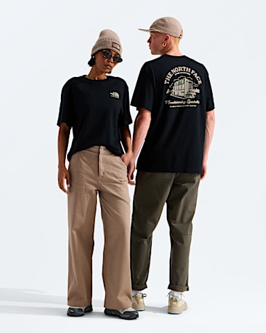 Unisex OG Store Relaxed ShortSleeve TeeGraphic TNF TNF Black Main