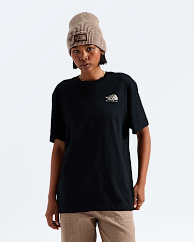 Unisex OG Store Relaxed ShortSleeve TeeGraphic TNF TNF Black HERO3