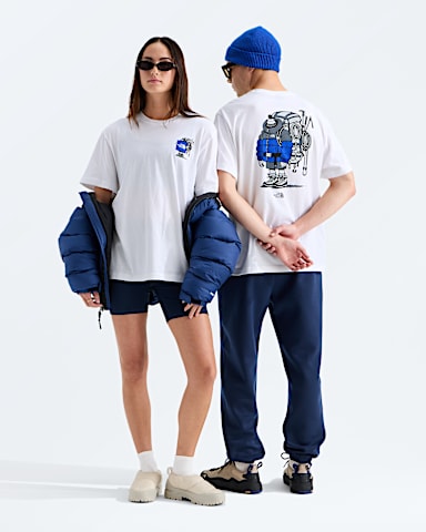 Unisex Gear Up Get Out Relaxed ShortSleeve TeeGraphic TNF TNF White Main