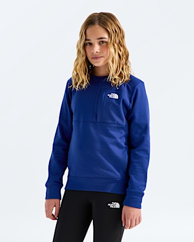 Tshirt en molleton TNF Performance pour garons et filles TNF Bleu Vif HERO3