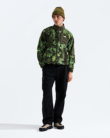 Manteau Yumiori Off Peak glissire pleine longueur pour hommes imprim TNF NOIR TNF GRIS CARRIRE HERO2