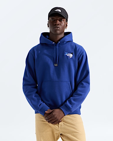 Unisex Off Piste Embro Relaxed HoodieGraphic TNF Bold Blue HERO2