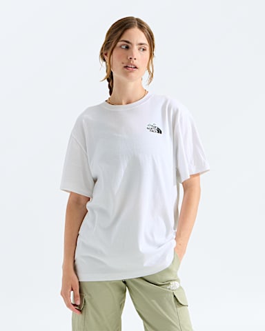 Unisex Nat High Society Relaxed ShortSleeve TeeGraphic TNF TNF White HERO3