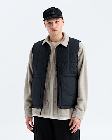 Mens Lhotse LT Insulated Vest TNF TNF Black HERO