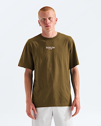 Mens AXYS ShortSleeve Tee TNF Caraway Seed HERO