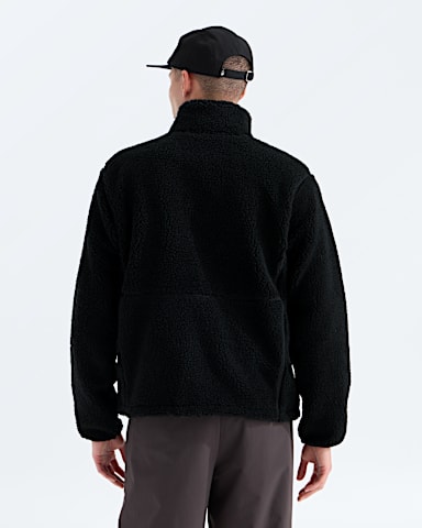 Mens Extreme Pile 2 FullZip Jacket TNF TNF Black BACK