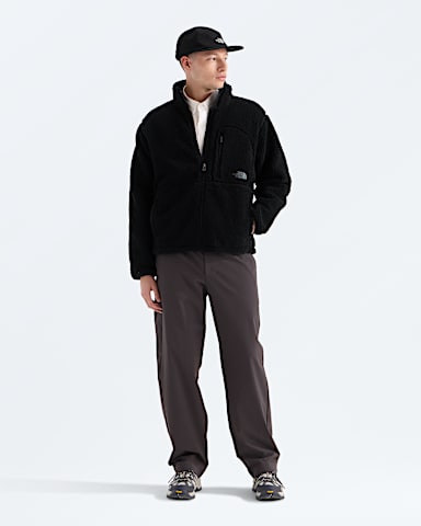 Mens Extreme Pile 2 FullZip Jacket TNF TNF Black HERO2