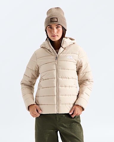 Womens Aconcagua Hooded Jacket TNF Timeless Taupe Main