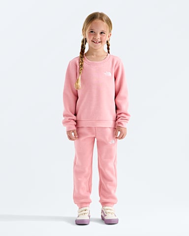 Kids Evolution Simple Dome Crew Set TNF Primrose HERO2