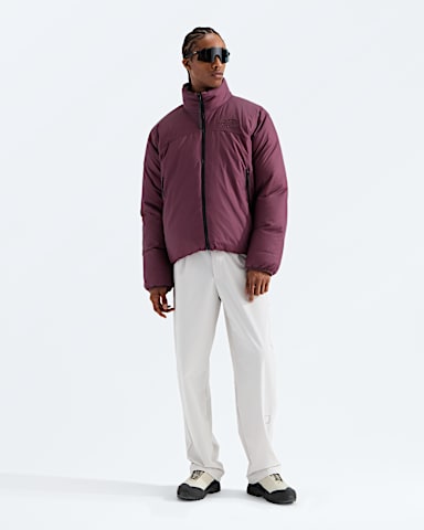 Mens Pertex Nuptse Reversible Jacket TNF Deep BurgundyTNF Black HERO2