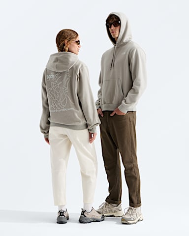 Unisex NSE Slopes Relaxed HoodieGraphic TNF Stone Slab Main
