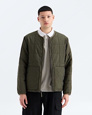 Mens Lhotse LT Insulated Jacket TNF New Taupe Green Main