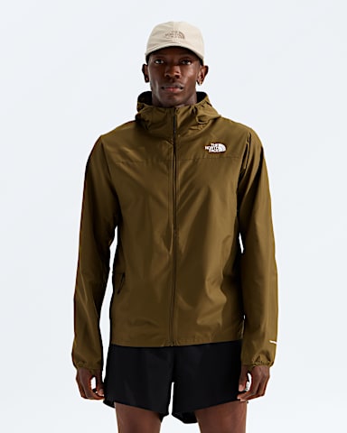Mens Fontanales Wind Jacket TNF Caraway Seed Main