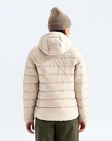 Womens Aconcagua Hooded Jacket TNF Timeless Taupe BACK