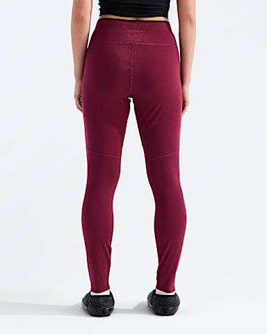 Womens Summit Pro Baselayer Tight TNF Burgundy Crush BACK