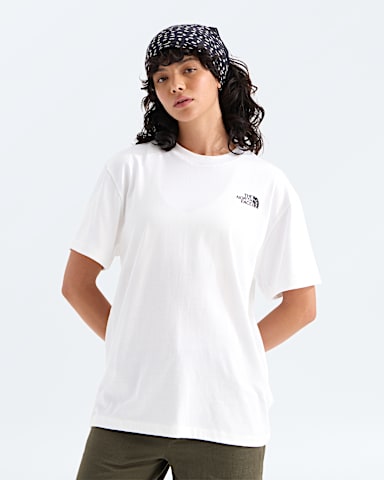 Unisex NSE Slopes Relaxed ShortSleeve TeeGraphic TNF TNF White HERO3