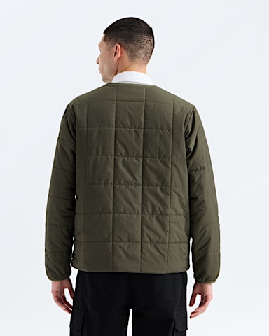 Mens Lhotse LT Insulated Jacket TNF New Taupe Green BACK