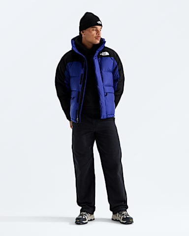 Mens HMLYN Down Parka TNF Bold BlueTNF Black HERO2