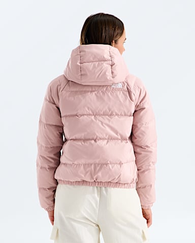 Womens Hydrenalite Down Hoodie TNF Metal Pink BACK