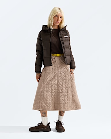 Womens Hydrenalite Down Hoodie TNF Dark Chestnut HERO2