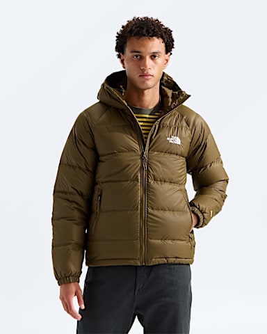Mens Hydrenalite Down Hoodie TNF Caraway Seed Main