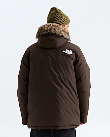 Mens McMurdo Parka TNF Dark Chestnut BACK