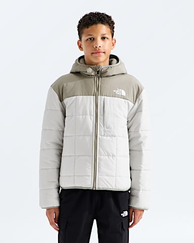 Boys Reversible Shasta FullZip Hooded Jacket TNF Cumulus CloudStone Slab Main