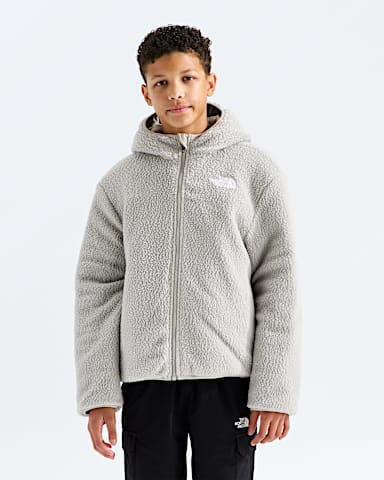 Boys Reversible Shasta FullZip Hooded Jacket TNF Cumulus CloudStone Slab HEROREV
