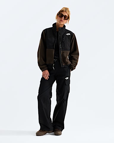 Womens Retro Denali Jacket TNF Dark ChestnutTNF Black HERO2