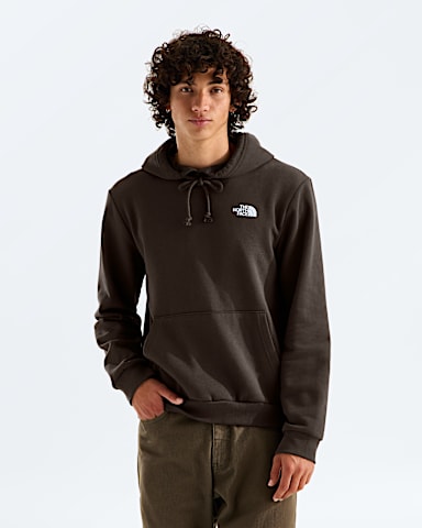 Mens Evolution Box NSE Regular Hoodie TNF Dark Chestnut BACK