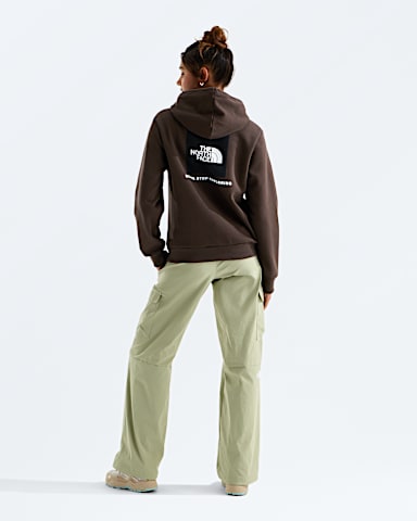 Womens Evolution Box NSE Regular Hoodie TNF Dark Chestnut HERO2