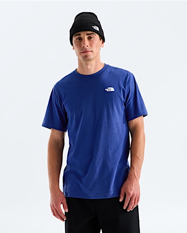Mens Evolution Simple Dome Regular ShortSleeve Tee TNF Bold Blue Main