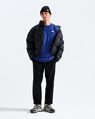 Mens Evolution Simple Dome Regular ShortSleeve Tee TNF Bold Blue HERO2