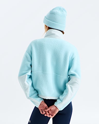 Womens Yumiori Off Peak  Zip Jacket TNF GlacierPearl Stone BACK