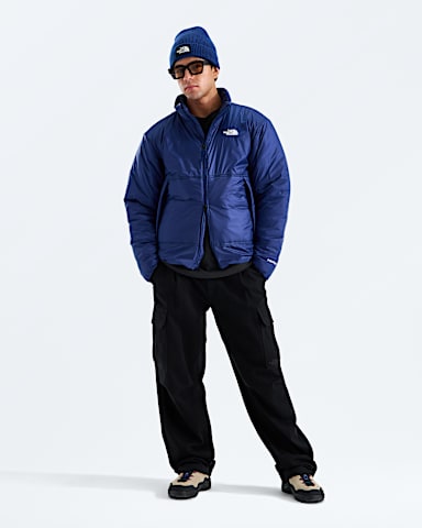 Mens Pertex Explore Jacket TNF Bold Blue HERO2