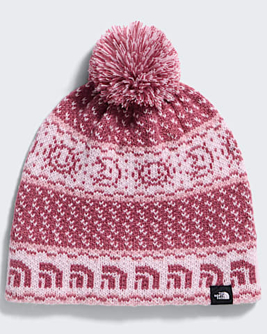 Kids Cabin Ski Tuke TNF Pale Blossom Jacquard HERO