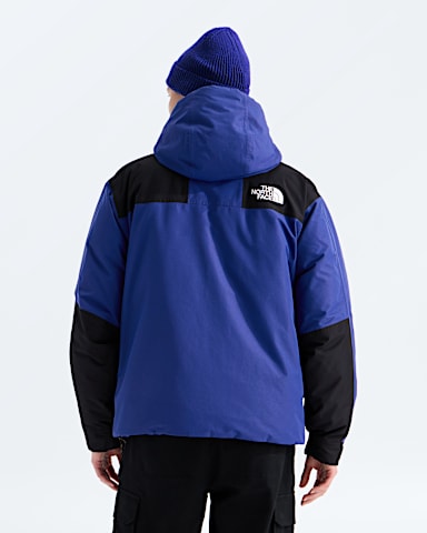 Mens Mountain Down Jacket TNF Bold BlueTNF Black BACK