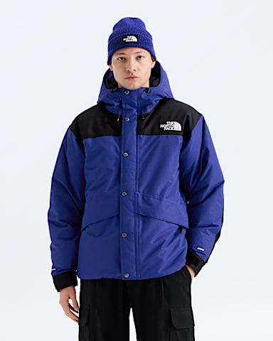 Mens Mountain Down Jacket TNF Bold BlueTNF Black Main