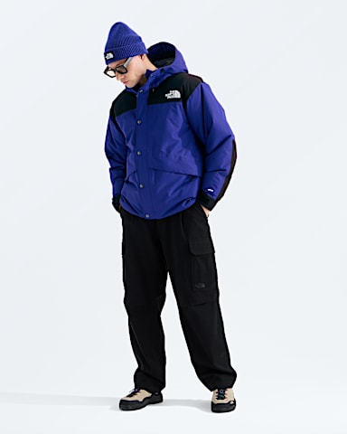 Mens Mountain Down Jacket TNF Bold BlueTNF Black HERO2