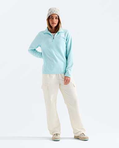 Womens Glacier Fleece Zip Jacket TNF Glacier HERO2