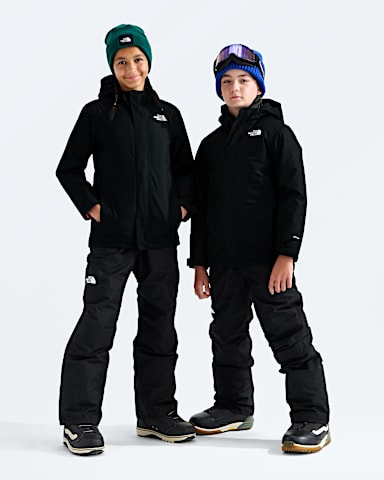 Boys Girls Snowquest Jacket TNF TNF Black HERO
