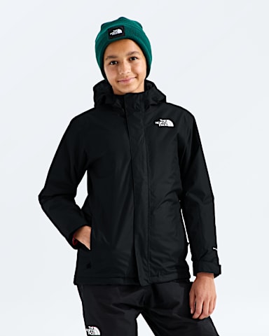 Boys Girls Snowquest Jacket TNF TNF Black HERO3