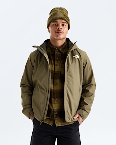 Mens Quest Triclimate TNF Caraway SeedNew Taupe Green Main