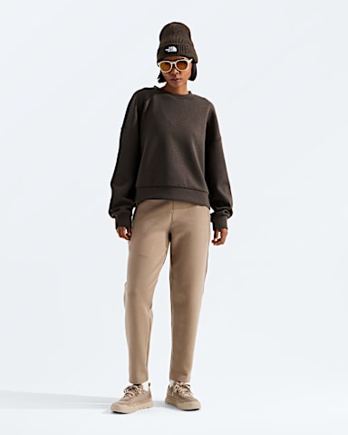 Womens Jaida Crew TNF Dark Chestnut HERO2