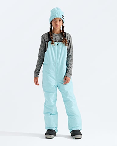 Boys Girls Freedom Insulated Bibs TNF Glacier HERO2