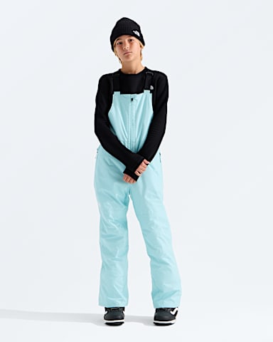 Boys Girls Freedom Insulated Bibs TNF Glacier HERO3