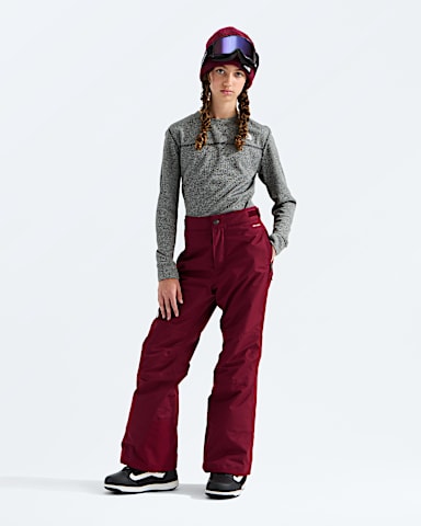 Girls Freedom Insulated Pants TNF Burgundy Crush HERO2